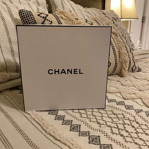 Chanel giftbox with wrapping paper